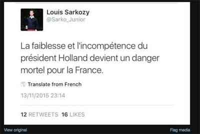 tweet Louis Sarkozy